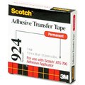3M Scotch® Adhesive Transfer Tape, 1/2" Wide x 36yds 92412
